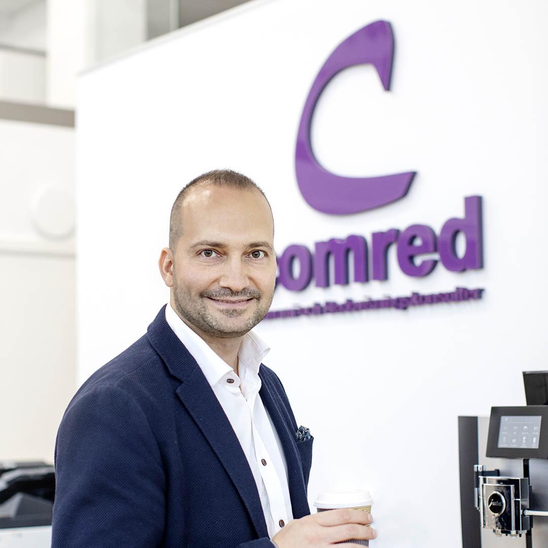 Bild på comred CEO